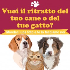 Ritratto personalizzato animale domestico