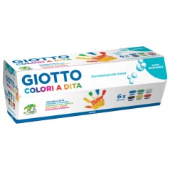 Colori a dita Giotto 6 pezzi