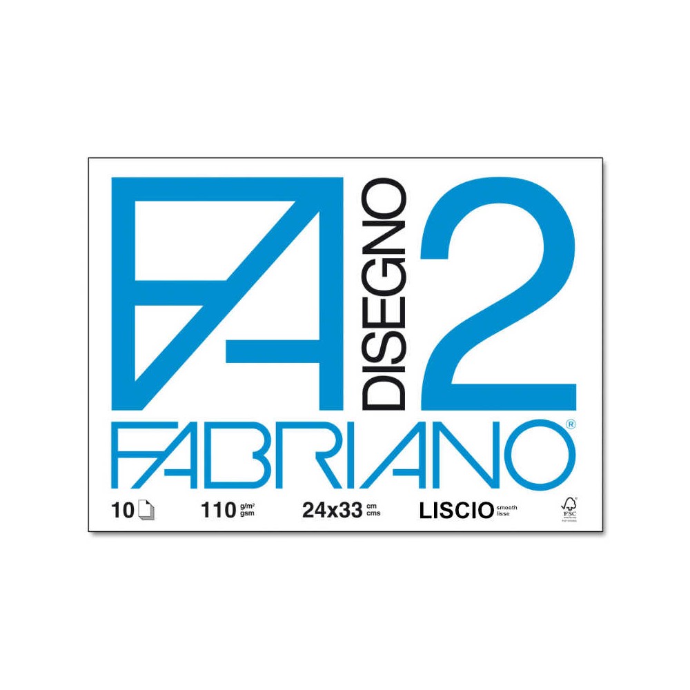 Album Fabriano F4 Formato F4 24X33 LISCIO