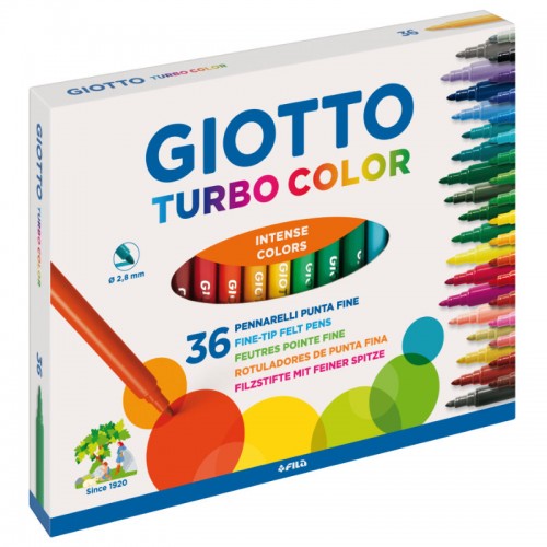 Pennarelli Giotto Turbocolor 36 pezzi