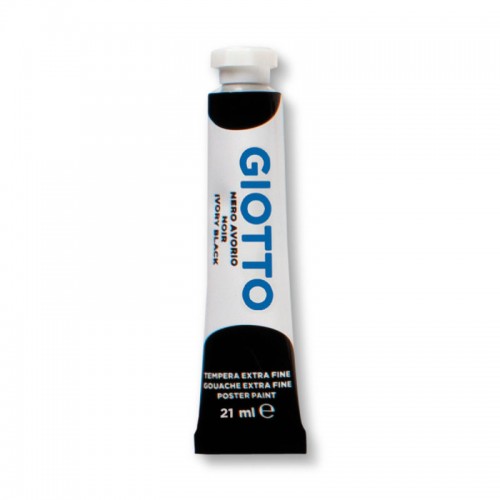 Tempera Giotto 21ml Nero