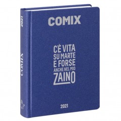 DIARIO COMIX FLASH 2021/2022 DATATO 13 MESI STANDARD 13,5X18CM BLU